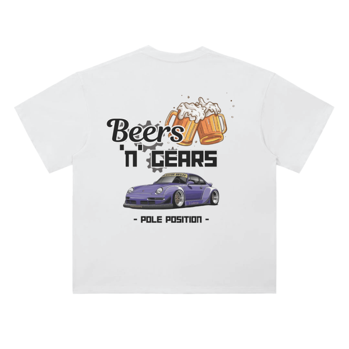 Beers N Gears T-Shirt Heavyweight